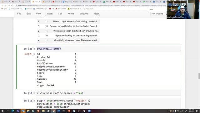 [English] aiClub.AI - NLP Class 7 Amazon Food Reviews Analysis Hands-on With Shailendra Kadre смотреть онлайн