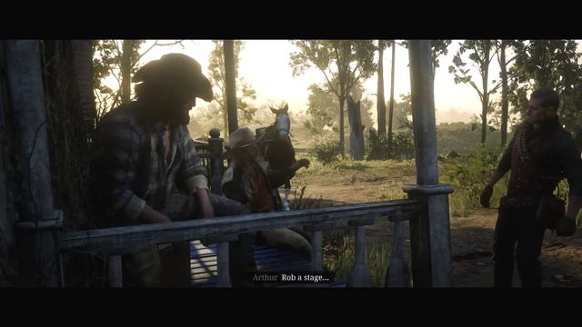 Red Dead Redemption 2 - Arthur & Micah Arguing смотреть онлайн