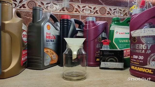 Тест заморозка -30 Шелл Ультра 5w40 , Татнефть Люкс ПАО 5w40 , Маннол Элит 5w40 , Синтек Платин 5w4