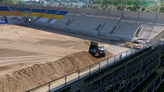 Ernst Abbe Sportfeld Stadion in Jena (FC Carl Zeiss Jena) - Baustart смотреть онлайн