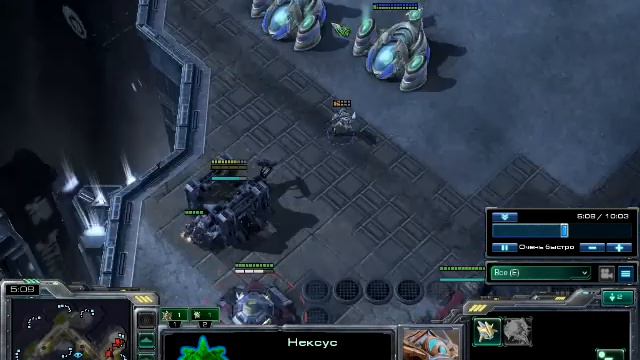 StarCraft II: Wings Of Liberty 1 vs 1 solo (terran vs protoss) (Cheeesse) смотреть онлайн