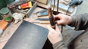 Часть 3. Старинный способ завязывания подвеса (Сыҥаахтаах кутурук кыын) Традиционный Нож Саха.