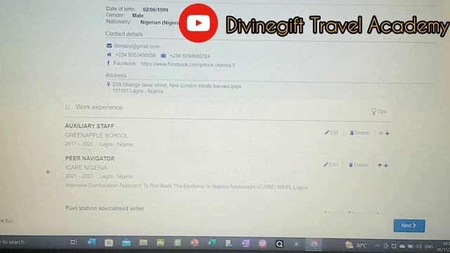 EASY STEP ON HOW TO CREATE AN EUROPEAN CV USING THE EUROPASS FORMAT смотреть онлайн
