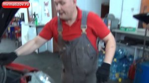 Радиатор Дэу Матиз: Часть 2, замена радиатора.