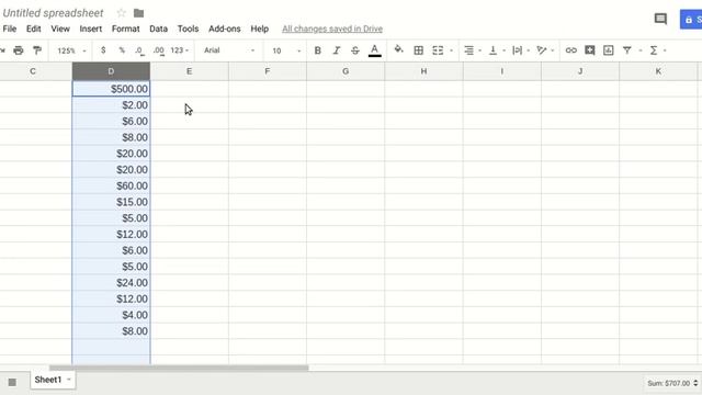 remove and add any currency sign in Google Spreadsheets data! смотреть онлайн