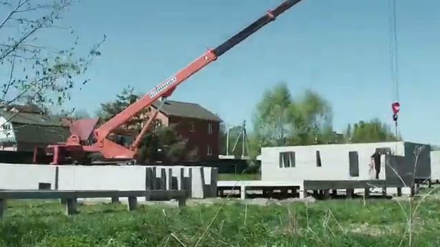 ДОМА РОССИИ Этапы стоительства г Лобня Дома из полистиролбетона смотреть онлайн