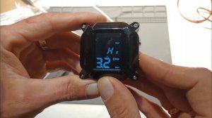 TPMS система монитора давления в шинах. 2 колеса
