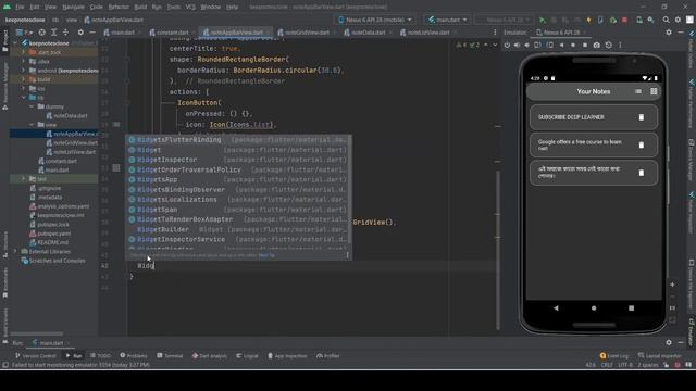 Flutter Keep Notes Clone with Local Database (SQLite) part 3 | Flutter | SQLite смотреть онлайн