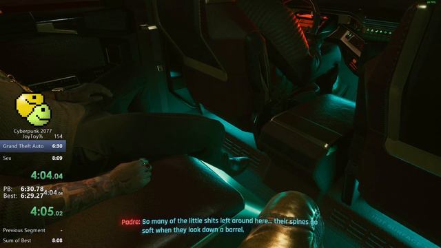 Cyberpunk Speedrun 3 JoyToy% (8:05)