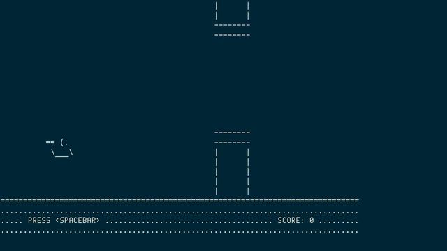 flascii_bird, Flappy Bird in ASCII or from hell? смотреть онлайн