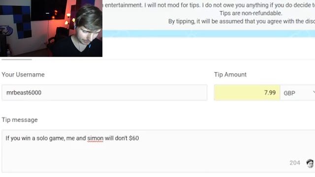 Donating $100,000 To A Random Fortnite Streamer смотреть онлайн