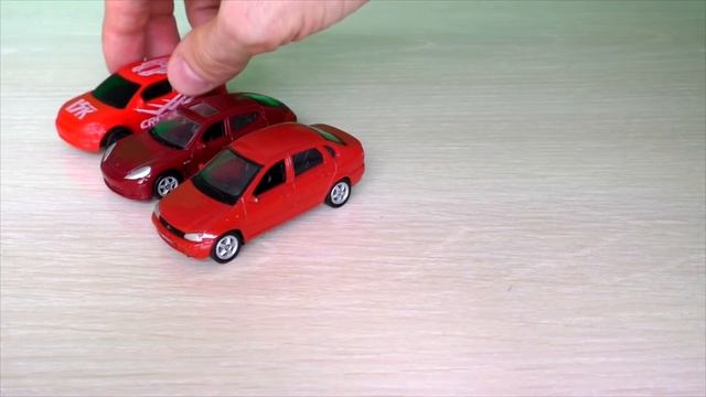 Toy red cars sports for kids Машинки игрушки для детей красные спортивные смотреть онлайн