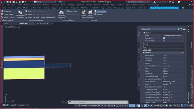 Creat Points From Cooridoor in AutoCAD Civil3d Line Day-13 смотреть онлайн