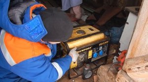 #БЕНЗОГЕНЕРАТОР champion gg3300