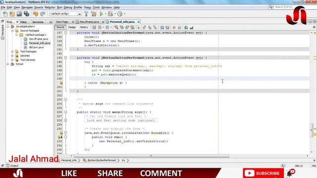 Java SWING #34 - Get Minimum, Maximum and Average Value in Database in MySql Sqlite in Java Netbean смотреть онлайн