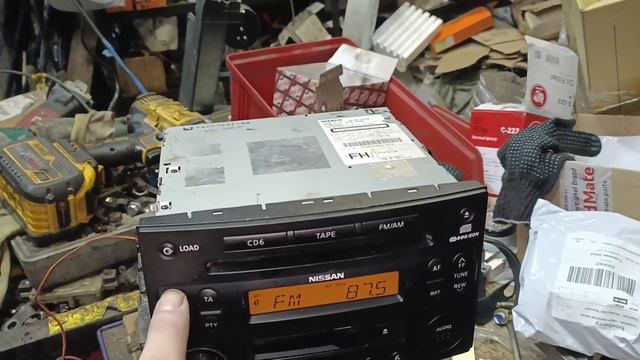 Как вывести магнитолу Nissan 350Z Bose из защиты Secure смотреть онлайн