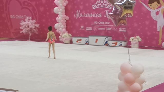 Открытые окружные соревнования «МАЛЕНЬКАЯ ПРИНЦЕССА» по художественной гимнастике, Одинцово смотреть онлайн