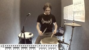 Уроки игры на барабанах. Упражнение для пальцев и кистей. Школа SUGAR DRUMS