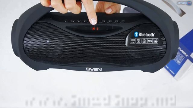 Портативная беспроводная колонка Sven PS-420 - видео обзор смотреть онлайн