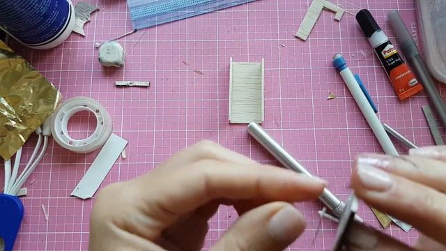 Miniature Antique Style Pendulum Clock. маятниковые часы. Relój de péndulo. DIY Dollhouse Furniture смотреть онлайн