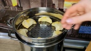 Вареники на пару. ОСОБЕННОЕ, пышное ТЕСТО для ВАРЕНИКОВ! Получаются всегда!