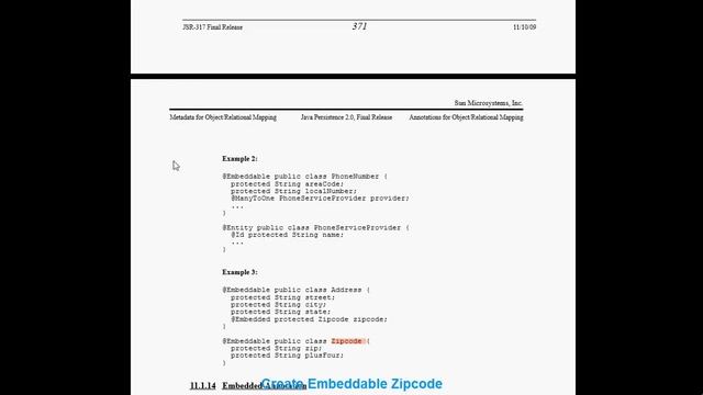 JPA Tutorial - Embeddable смотреть онлайн