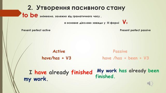 Англійська мова 8 клас “Present Perfect Passive” Теперішній доконаний час. Пасивний стан. смотреть онлайн