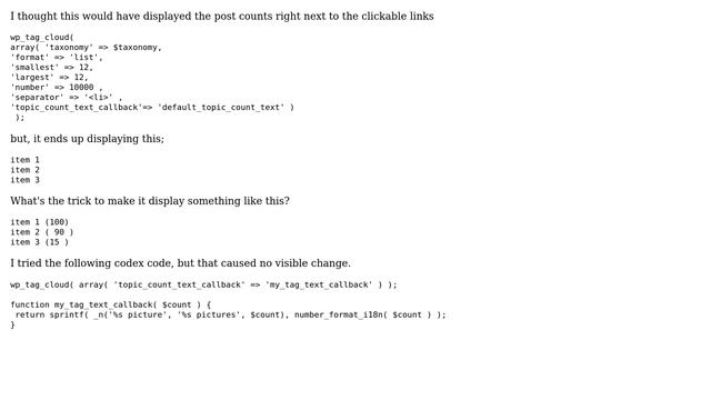 Wordpress: Displaying the post count of all custom taxonomy terms in a list format (2 Solutions!!) смотреть онлайн