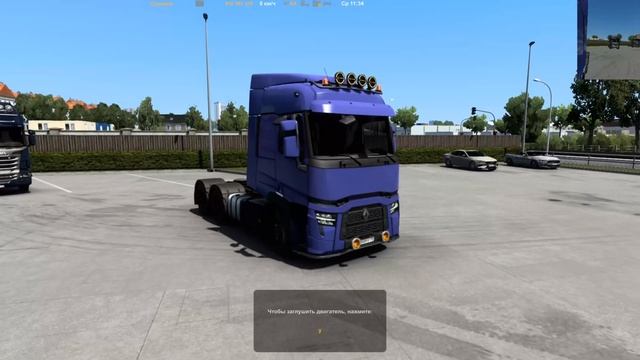 ETS 2 Маленькое обновление на Рено смотреть онлайн