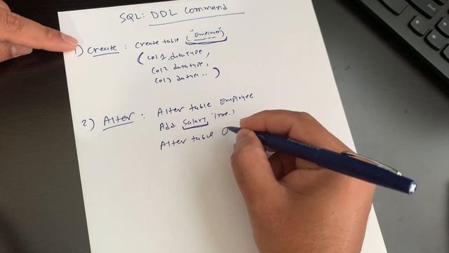 SQL- DDL Command and Syntax смотреть онлайн