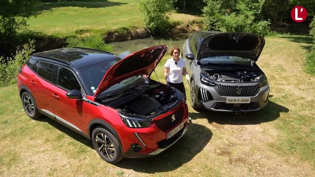 PEUGEOT 2008 (2023). FACE A FACE entre le SUV restylé et l'ancien смотреть онлайн