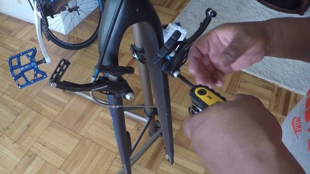 How to install V-Brakes on a bicycle смотреть онлайн