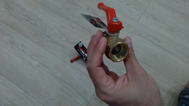 Латунный шаровой кран для воды VALFEX OPTIMA 3/4 смотреть онлайн