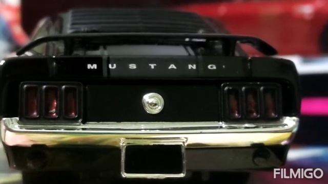Ford Mustang 1970 Boss 302 1/24 diecast maisto смотреть онлайн