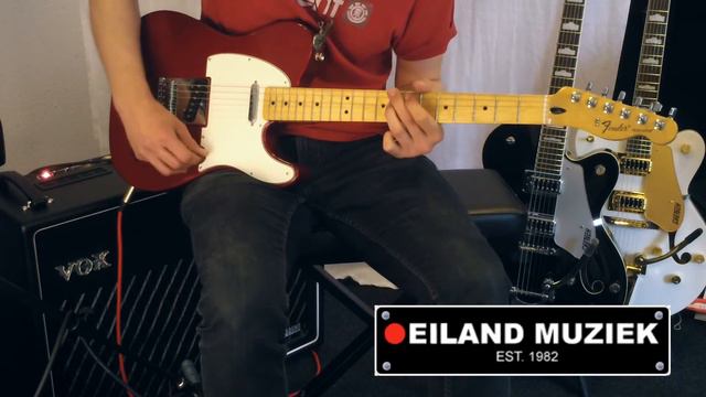 Fender Standard Telecaster Candy Apple Red смотреть онлайн