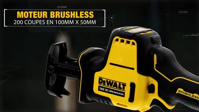 DEWALT® France | La Scie Sabre Compacte XR18V - DCS369