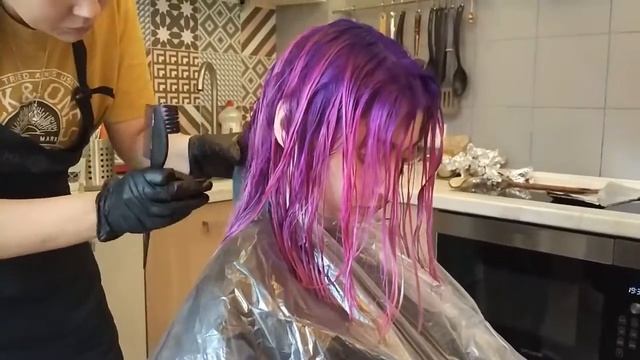 Окрашивание Venita Trendy Color Mousse смотреть онлайн