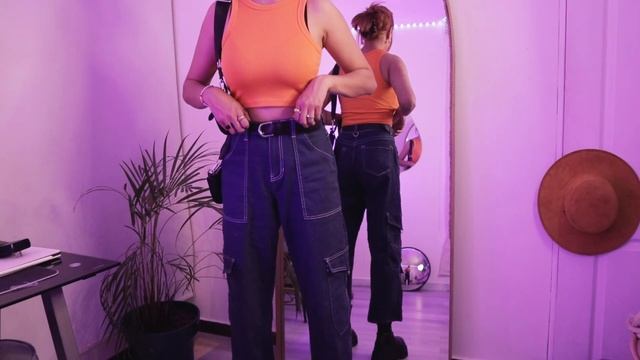 Mis Cargo Jeans favoritos + outfits Fashion Nova смотреть онлайн