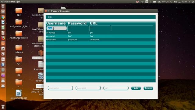 Password Manager In Java смотреть онлайн