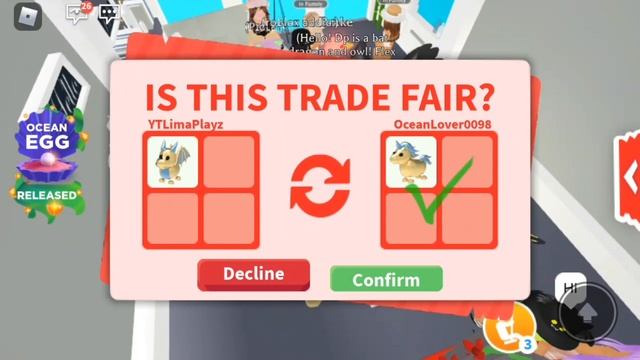 Was this a fair trade!? in adopt me (roblox) смотреть онлайн