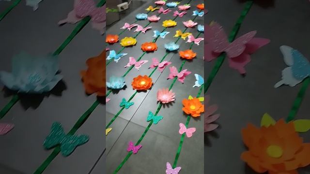 #flowers #цветы #butterfly #гирлянда #бабочки смотреть онлайн