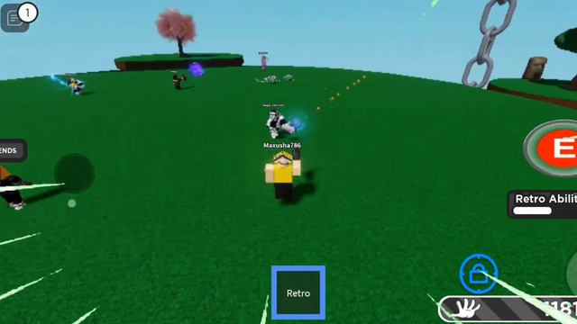 Играю в "Slap battles" (это не просто игра) часть 1 смотреть онлайн