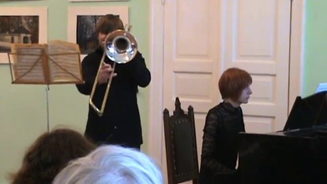 Аркадий Гусятинский (тромбон),В.Немкова (ф-но) смотреть онлайн