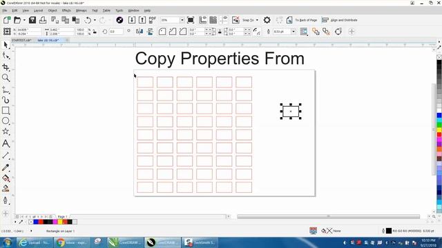 Corel Draw Tips & Tricks Copy Properties From смотреть онлайн