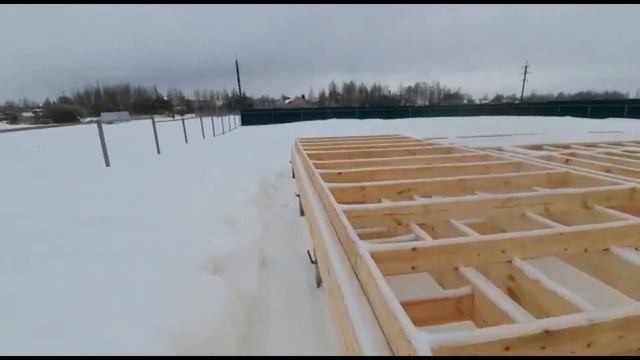 Яр.обл.,д.Завражье. Дом по каркасной технологии 8*10м. смотреть онлайн