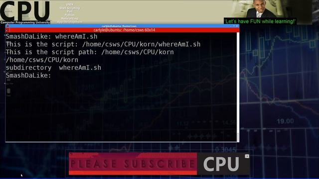 How to refer to a file under the same directory as script: Shell Scripting смотреть онлайн