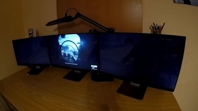Triple monitor Battlefield 1 Single Player Campaign Gameplay смотреть онлайн