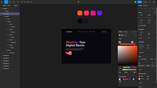 Landing Page Design in Figma | Daily UI Challenge Day - 03 смотреть онлайн