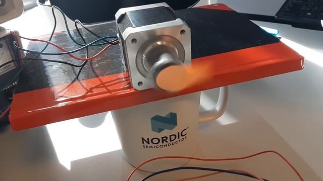 NRF52 Driving Stepper Motor Via A4988 Using Internal PWM