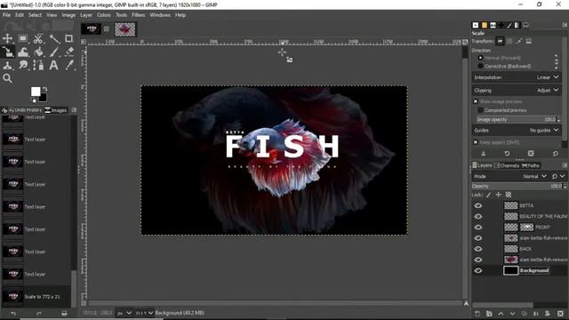 How to create a Web UI Design // Gimp Tutorial смотреть онлайн